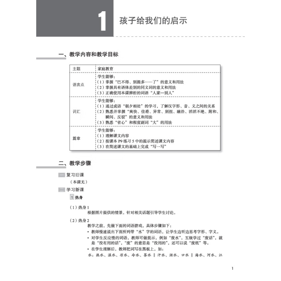 Sample pages of HSK Standard Course 6A - Teacher's Book (ISBN:9787561956373)