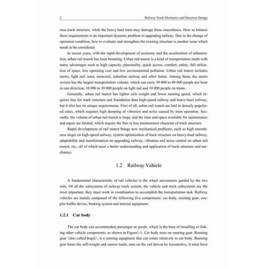 Sample pages of Railway Track Mechanics and Structure Design (ISBN:9787030661517)