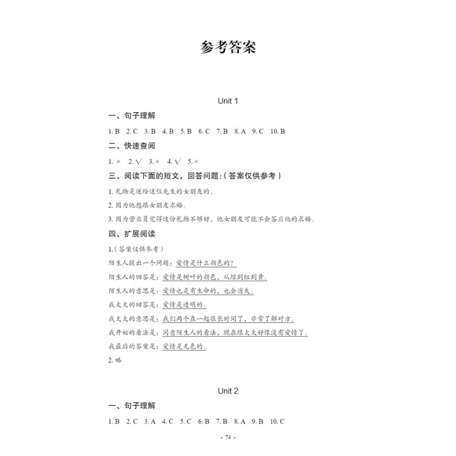 Sample pages of New Contemporary Chinese: Supplementary Reading Materials 3 (ISBN:9787513822473)