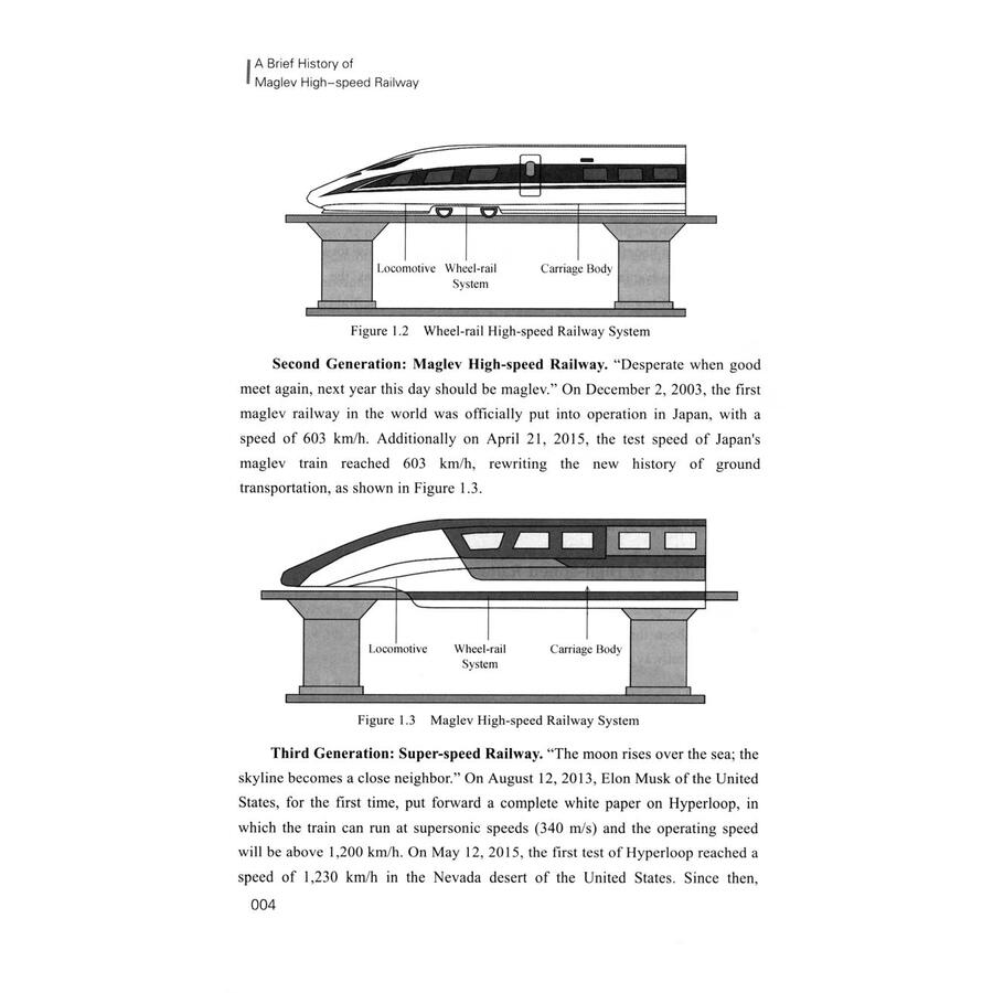 Sample pages of A Brief History of Maglev High-speed Railway (ISBN:9787577404004)