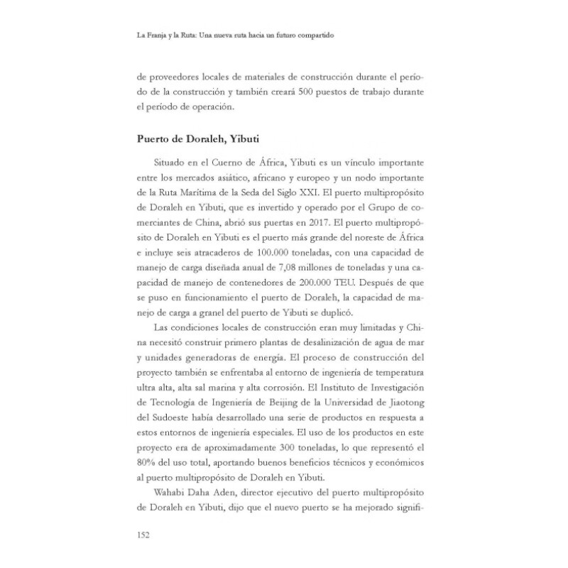 Sample pages of La Franja Y La Ruta: Una nueva ruta hacia un futuro compartido (ISBN:9787119136509)