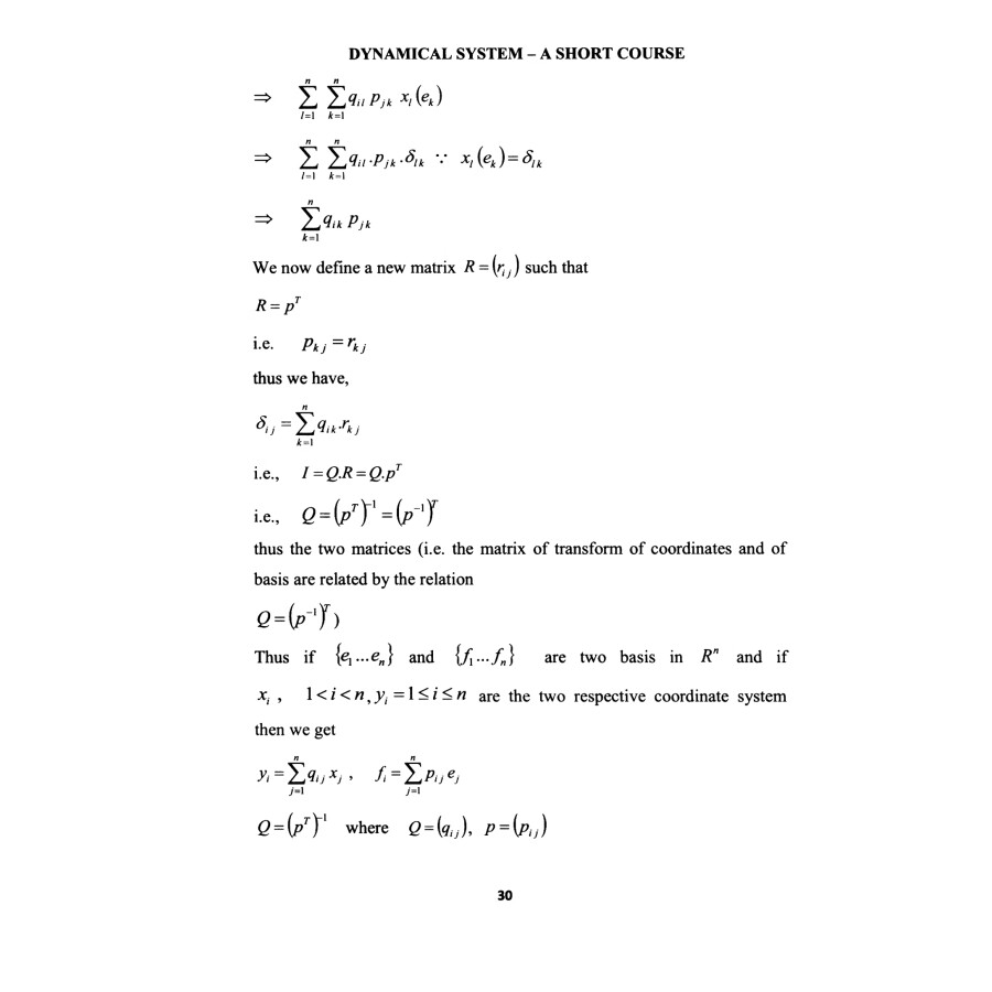 Sample pages of Dynamical System - A Short Course (ISBN:9787560343273)