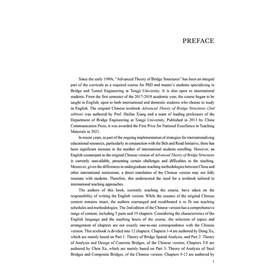 Sample pages of Advanced Theory of Bridge Structures (ISBN:9787114189234)