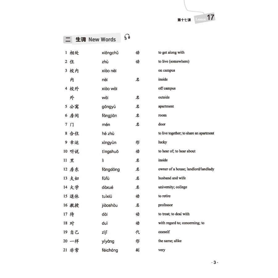 Sample pages of Spoken Chinese Course (Hanyu Kouyu Jiaocheng) Vol 2 (ISBN:9787561961766)