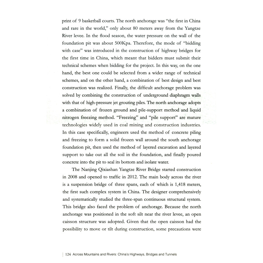Sample pages of Across Mountains and Rivers China's Highways, Bridges and Tunnels (ISBN:9787119129181)