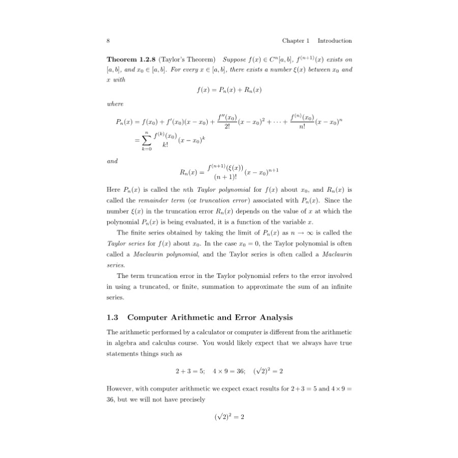 Sample pages of Introduction to Numerical Analysis (ISBN:9787030596239)