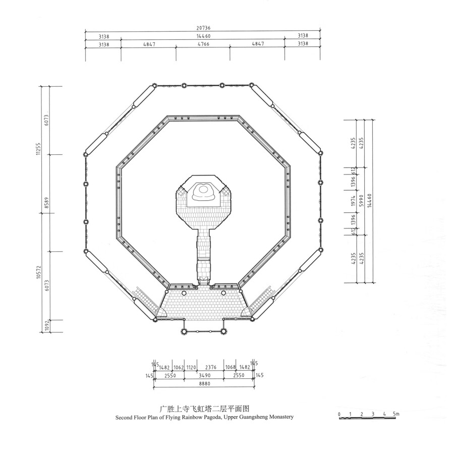 Sample pages of Traditional Chinese Architecutre Surveying and Mapping Series: Religions Architecutre - ARCHITECTURE COMPLEX OF HONGTONG (ISBN:9787112245598)
