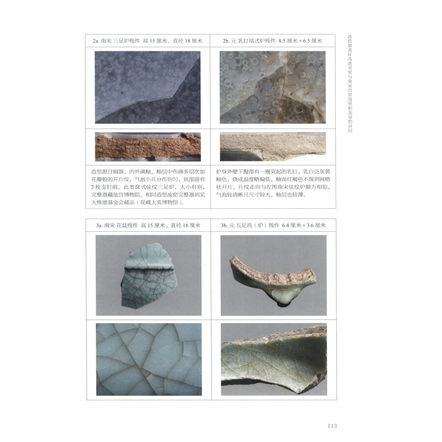 Sample pages of Proceedings of the Ge Kiln Symposium on the 92nd Birthday of the Palace Museum 故宫博物院九十二华诞哥窑学术研讨会论文集 (ISBN:9787513413534)