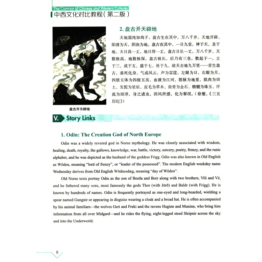 Sample pages of The Contrast of Chinese and Western Cultures (2nd Edition) (ISBN:9787300333168)
