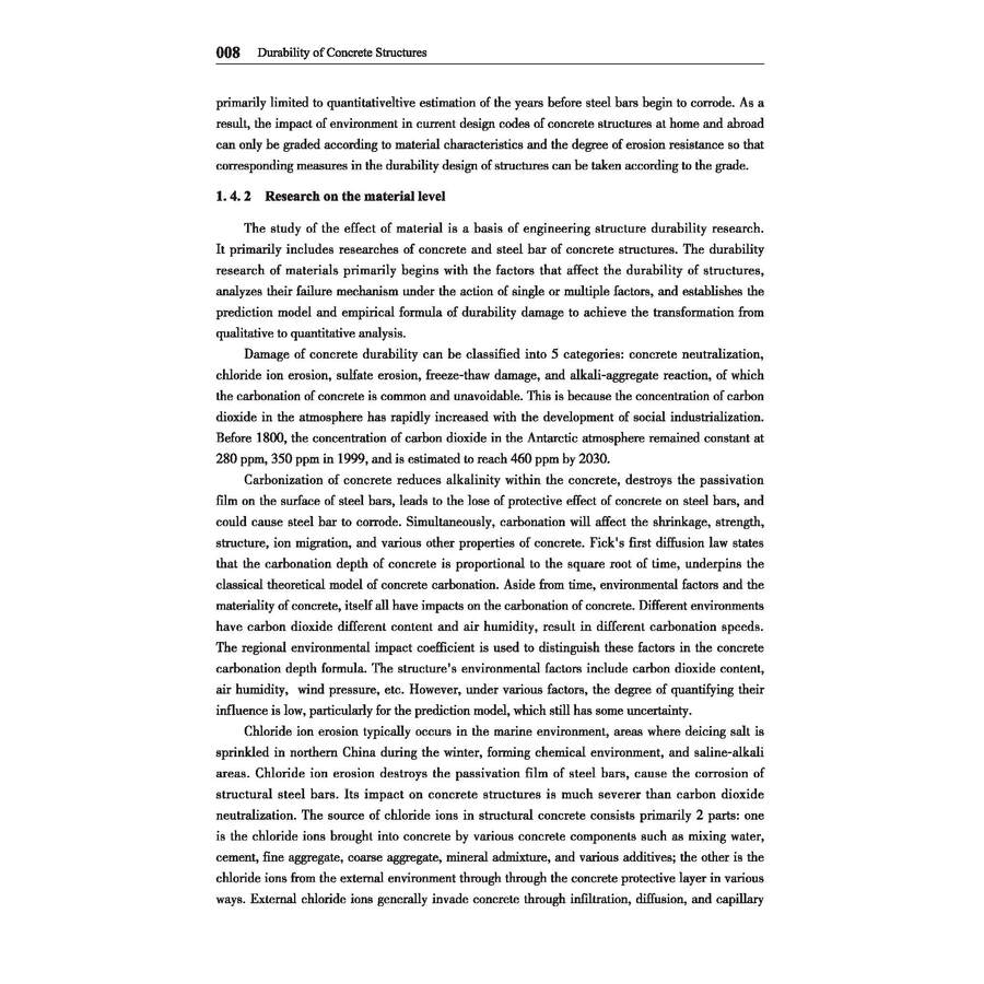 Sample pages of Durability of Concrete Structures (ISBN:9787112293568)
