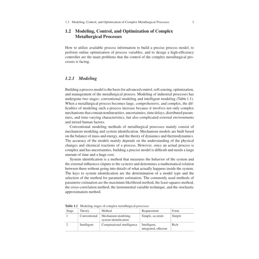 Sample pages of Intelligent Optimization and Control of Complex Metallurgical Processes (ISBN:9787030628855)