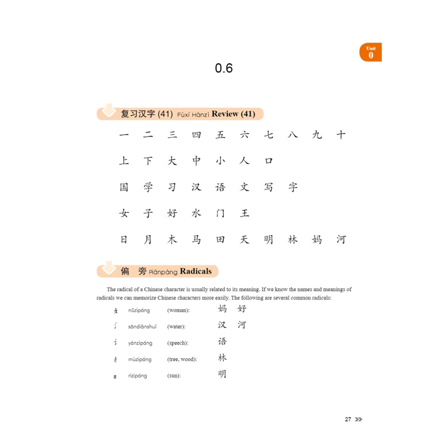 Sample pages of New Contemporary Chinese: Character Book 1 (ISBN:9787513822329)