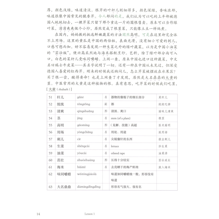 Sample pages of Mastering Chinese: Reading and Writing 6 (ISBN:9787107344343)