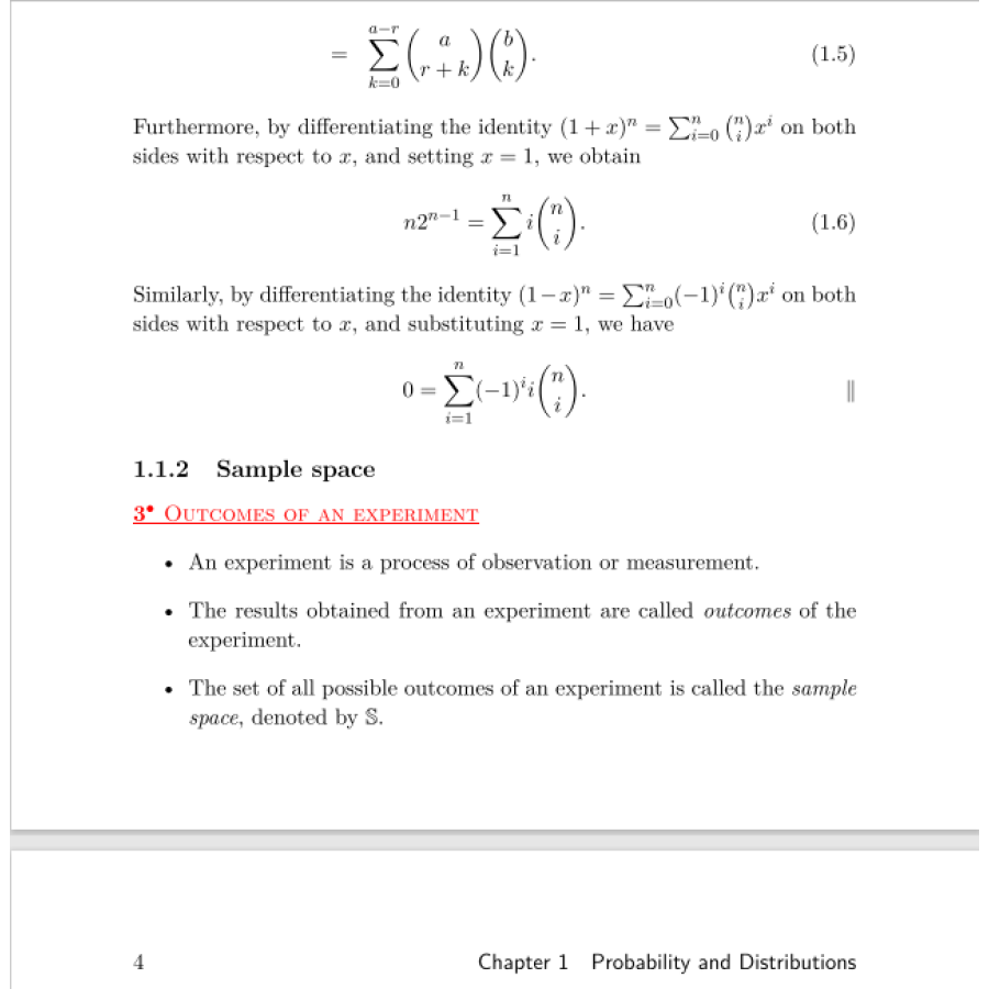 Sample pages of Mathematical Statistics (ISBN:9787030670007)