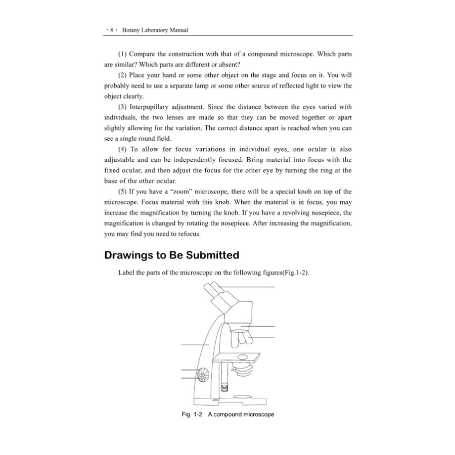Sample pages of Botany Laboratory Manual (ISBN:9787030404572)