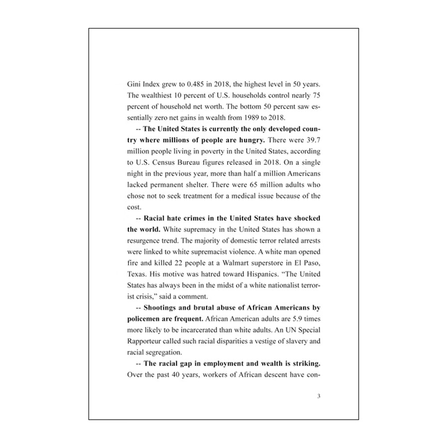 Sample pages of Human Rights Violations in the United States 2019 (ISBN:9787508544281)