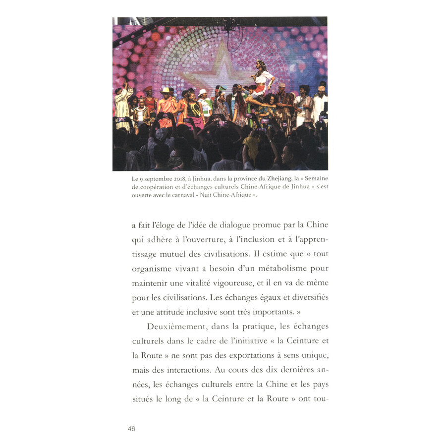 Sample pages of Dix ans de l’initiative La Ceinture et la Route: Compréhension mutuelle des peuples (ISBN:9787119135953)