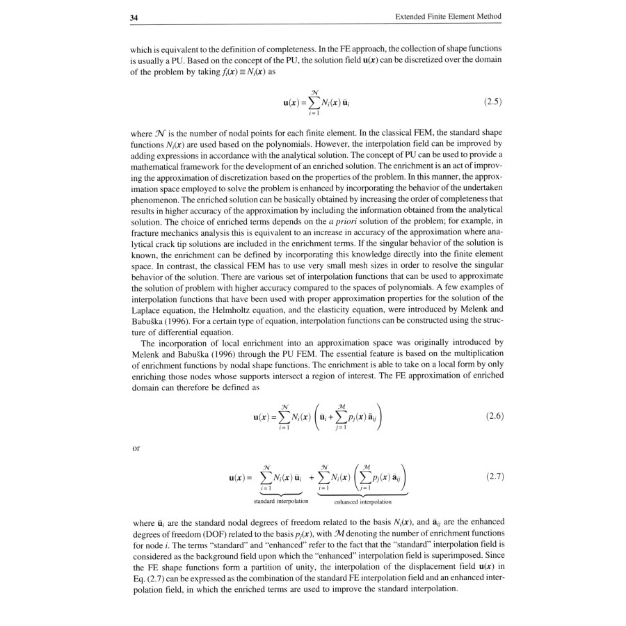 Sample pages of Extended Finite Element Method:Theory and Applications (ISBN:9787561264331)