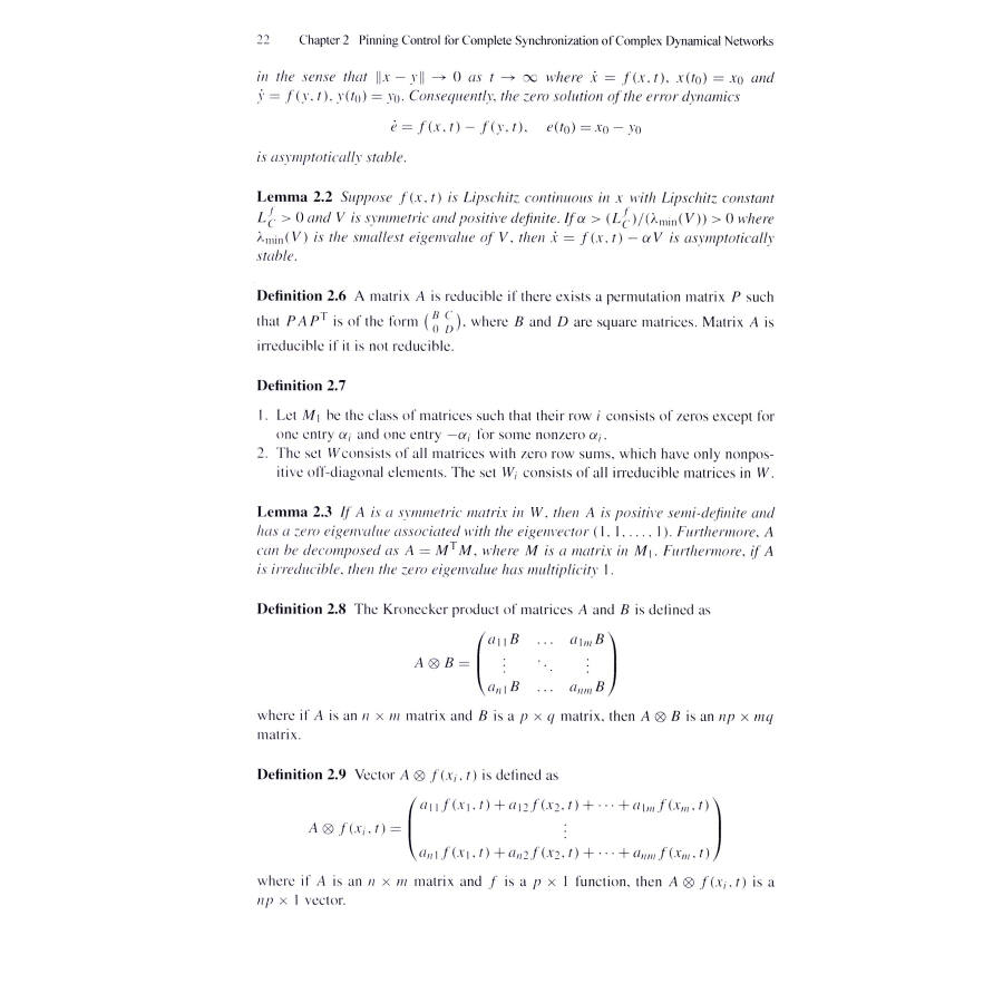 Sample pages of Pinning Control of Complex Networked Systems (ISBN:9787313090225)