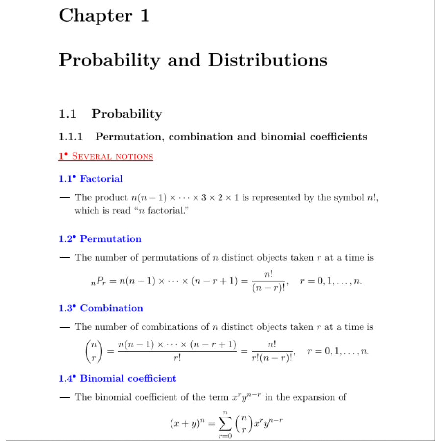 Sample pages of Mathematical Statistics (ISBN:9787030670007)