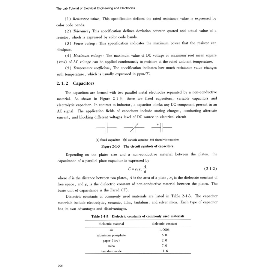Sample pages of The Lab Tutorial of Electrical Engineering and Electronics (ISBN:9787568414333)