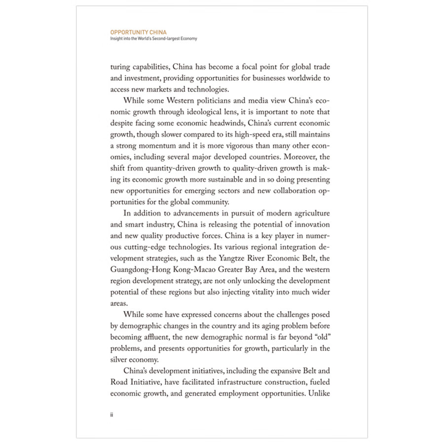 Sample pages of Opportunity China: Insight into the World's Second-Largest Economy (ISBN:9787508552835)