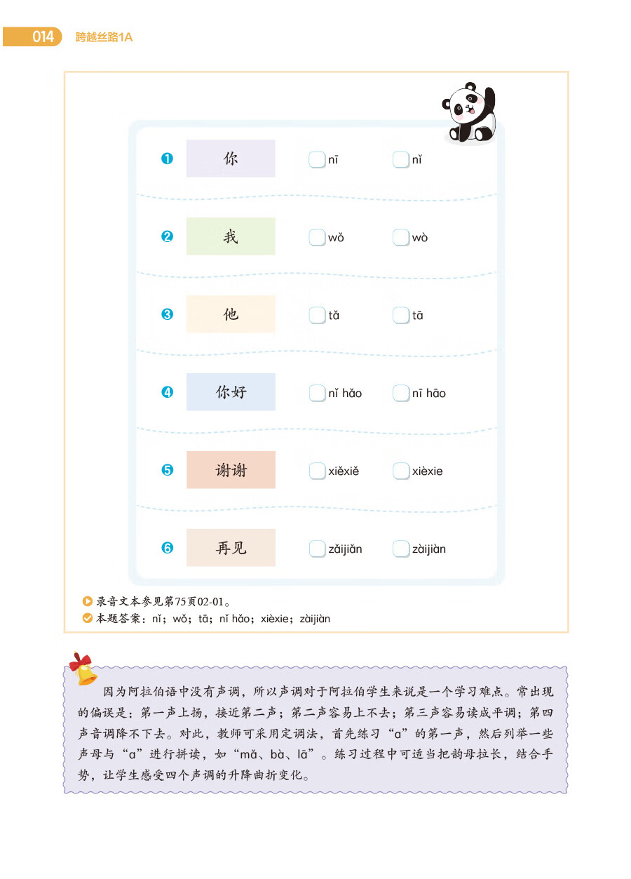 Sample pages of 跨越丝路 教师用书 1 (ISBN:9787521359978)