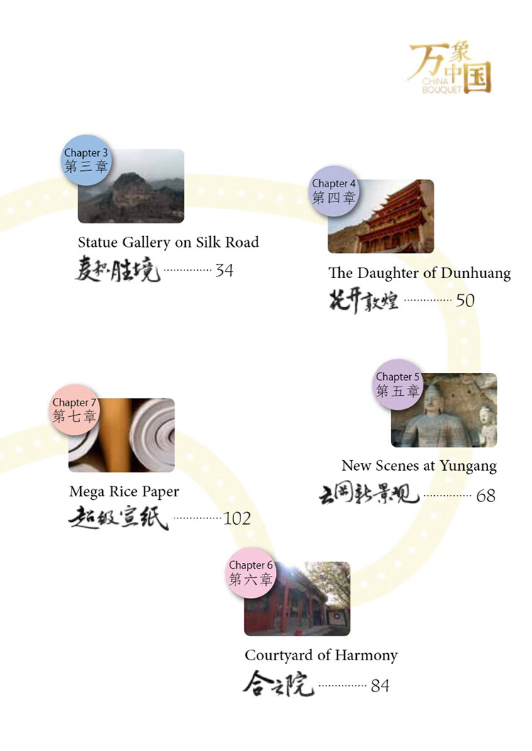 Table of contents: China Bouquet Book 1 (ISBN:9787513825146)