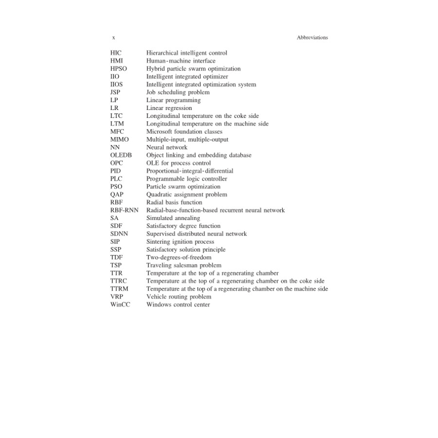 Sample pages of Intelligent Optimization and Control of Complex Metallurgical Processes (ISBN:9787030628855)
