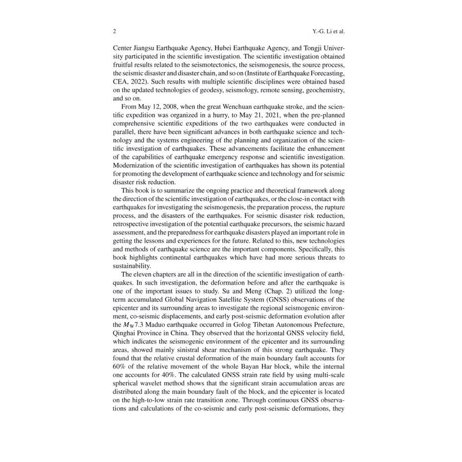 Sample pages of Scientific Investigation of Continental Earthquakes and Relevant Studies (ISBN:9787040648744)