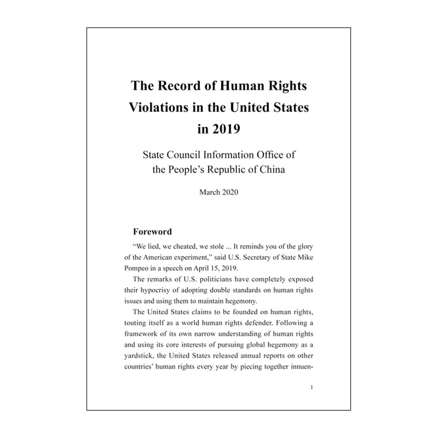 Sample pages of Human Rights Violations in the United States 2019 (ISBN:9787508544281)
