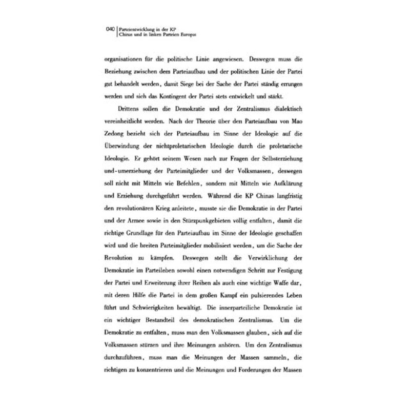 Sample pages of Parteientwicklung in dar KP Chinas und in linken Parteien Europas (ISBN:9787511712479)