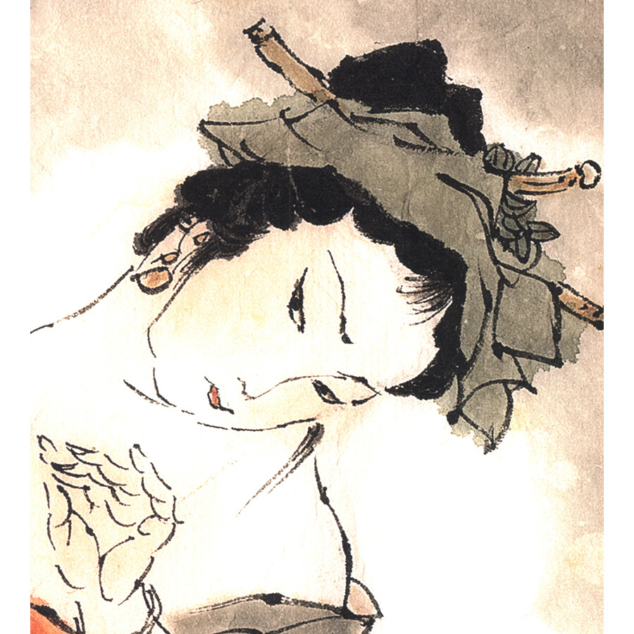 Sample pages of Dai Dunbang's Illustrations of The Mulan Ballad (ISBN:9787119140704)