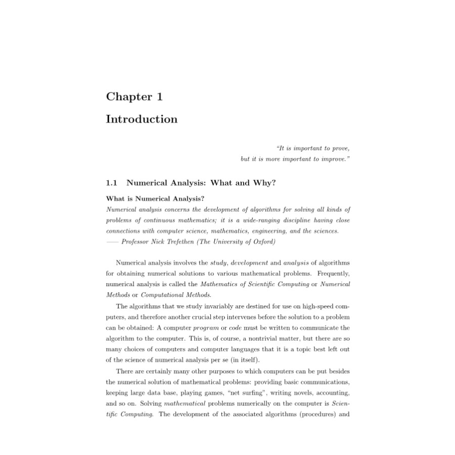 Sample pages of Introduction to Numerical Analysis (ISBN:9787030596239)