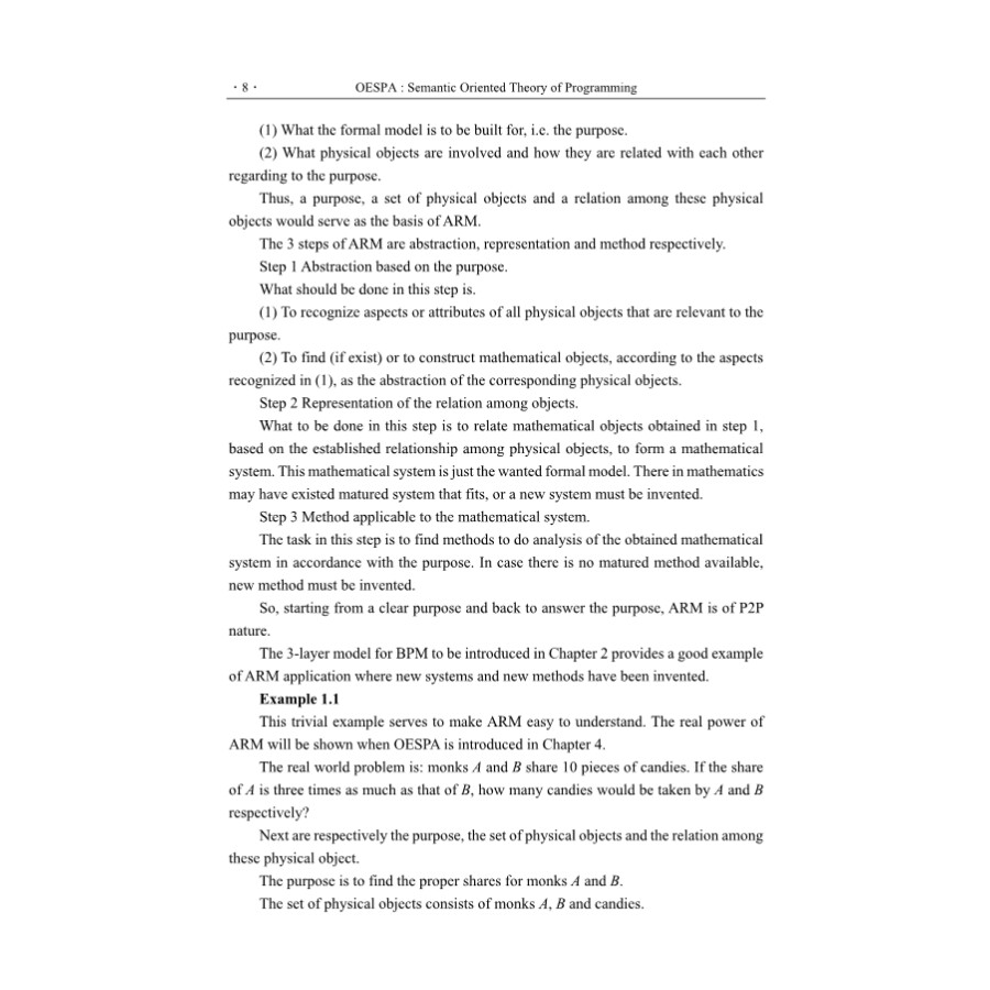 Sample pages of OESPA: Semantic Oriented Theory of Programming (ISBN:9787030600936)