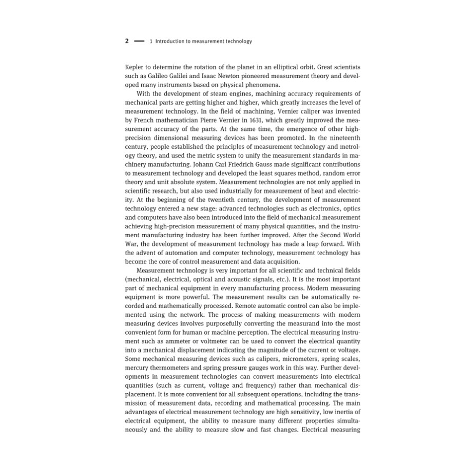 Sample pages of Fundamentals of Measurement Technology (ISBN:9787030608765)
