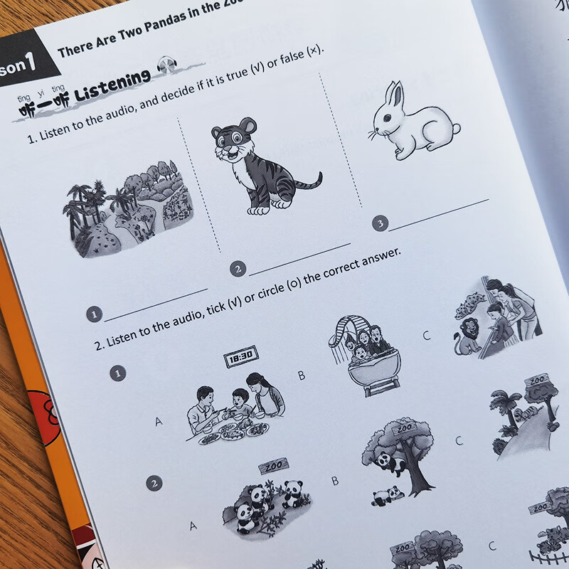 Sample pages of Hello, Chinese (For Elementary School) Vol 4 Workbook (ISBN:9787513825580)