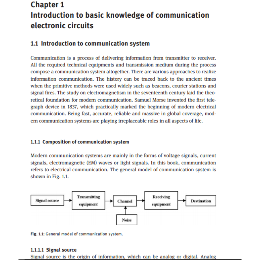 Sample pages of Communication Electronic Circuits (ISBN:9787030658142)