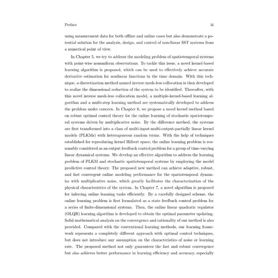 Sample pages of Modeling of Spatiotemporal Dynamical Systems Using Statistical Learning Approach (ISBN:9787030634658)