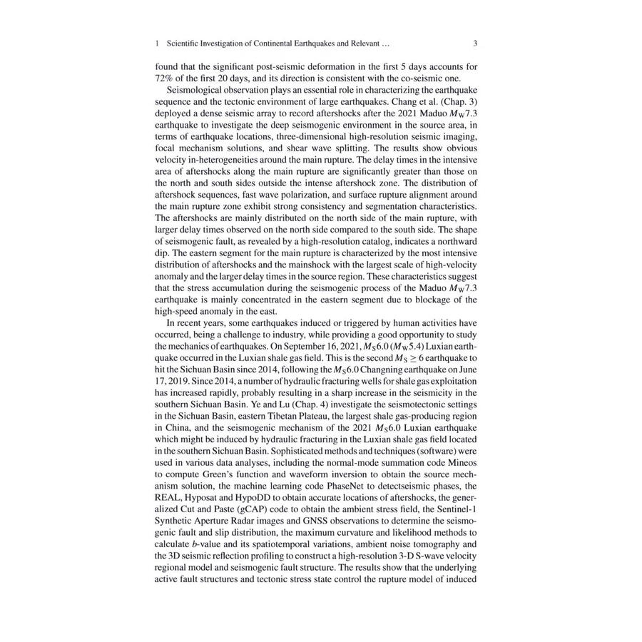 Sample pages of Scientific Investigation of Continental Earthquakes and Relevant Studies (ISBN:9787040648744)