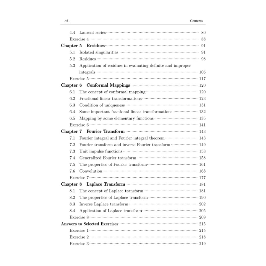 Sample pages of Functions of a Complex Variable and Integral Transforms (ISBN:9787030193513)
