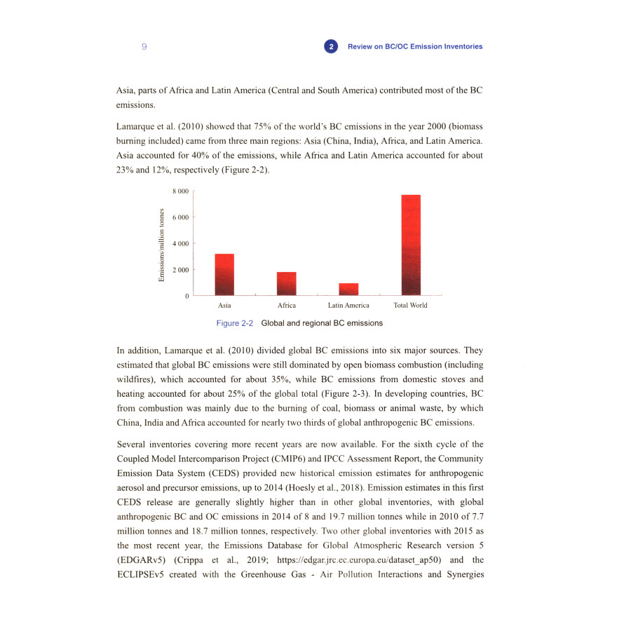 Sample pages of The Climate and Air Quality Co-benefits of Controlling Black Carbon and Organic Carbon: A Review of Emissions, Impacts and Policies (ISBN:9787511153562)