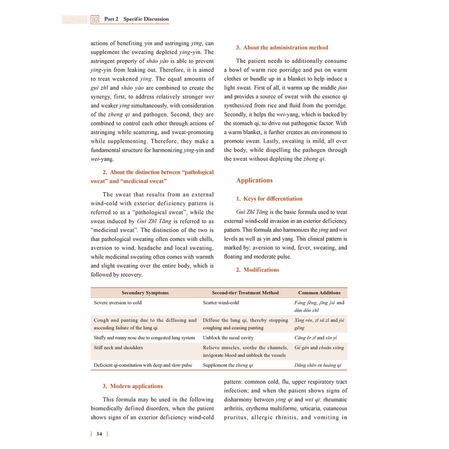 Sample pages of Chinese Medical Formulas (3rd Edition) (ISBN:9787117323598)