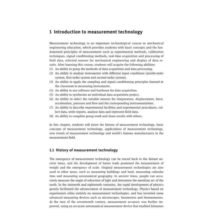 Sample pages of Fundamentals of Measurement Technology (ISBN:9787030608765)