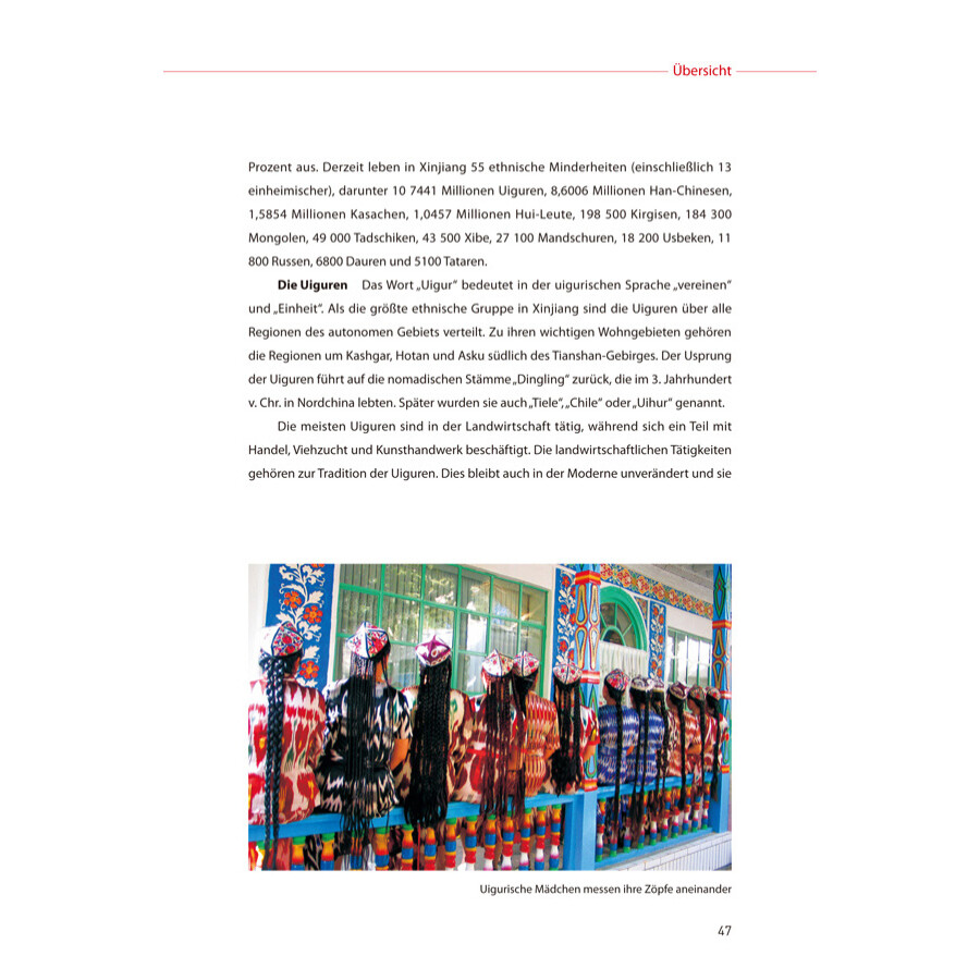 Sample pages of 60 Jahre Xinjiang Der Volksrepublik China Fakten Und Zahlen 1955-2015 (ISBN:9787508532479)