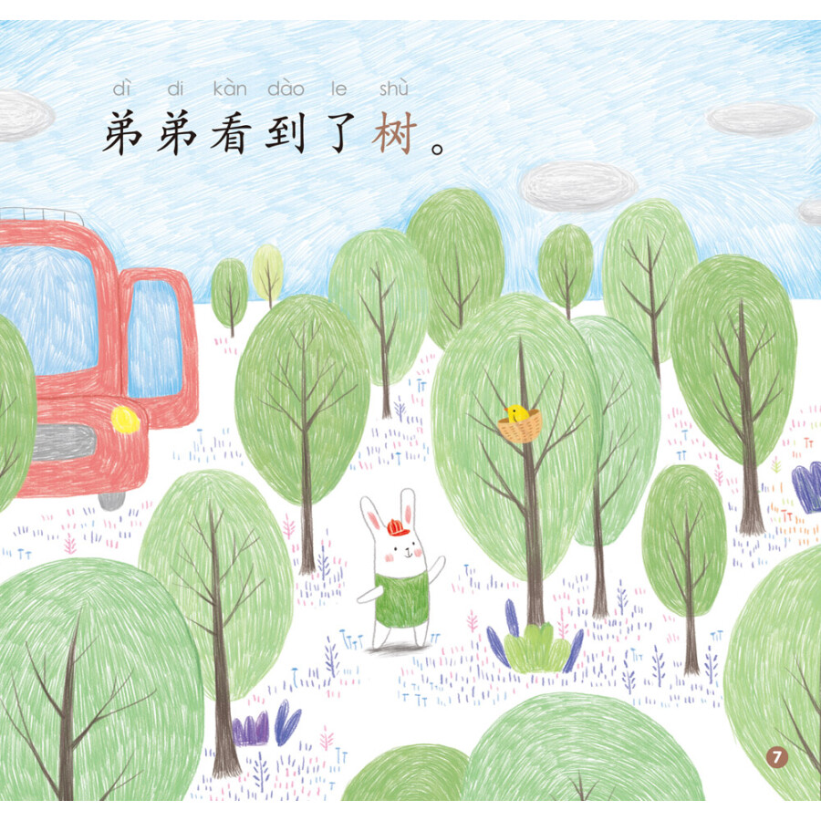 Sample pages of Rainbow Dragon Graded Chinese Reader: Level 1: Nature (5 books) (ISBN:9787521305944)