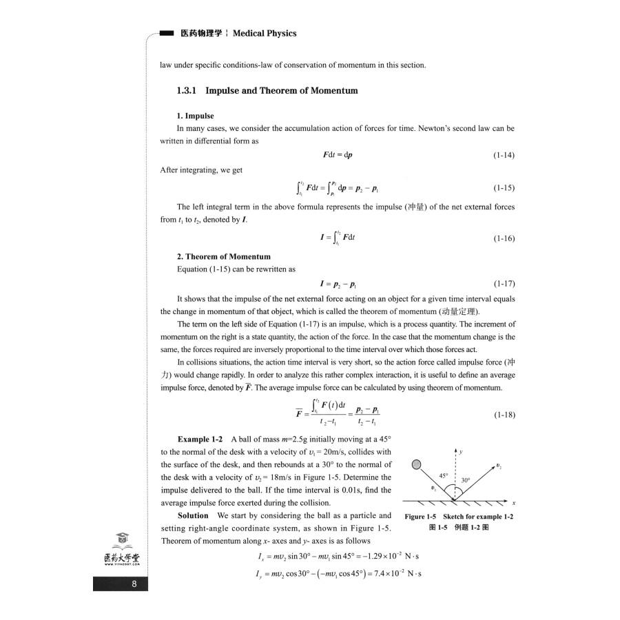 Sample pages of Bilingual Planned Textbooks for Chinese Materia Medica Majors in TCM Colleges and Universitties: Medical Physics (ISBN:9787521418859)
