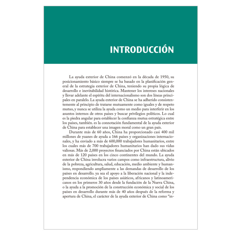 Sample pages of Programa De China Para La Gobernanza Global: China Y La Ayuda Exterior (ISBN:9787508543765)