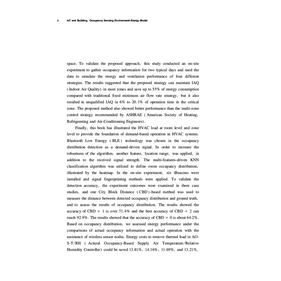 Sample pages of IoT and Building: Occupancy Sensing Environment-Energy Model (ISBN:9787576602005)