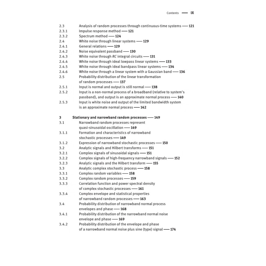 Sample pages of Random Signal Processing (ISBN:9787030551849)